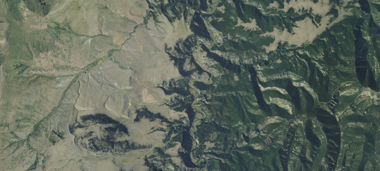 Map of County Line Boat Camp