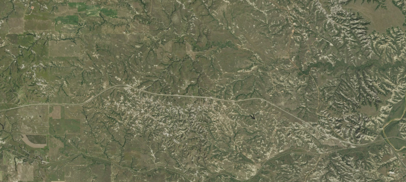 Map of Buffalo Gap Campground