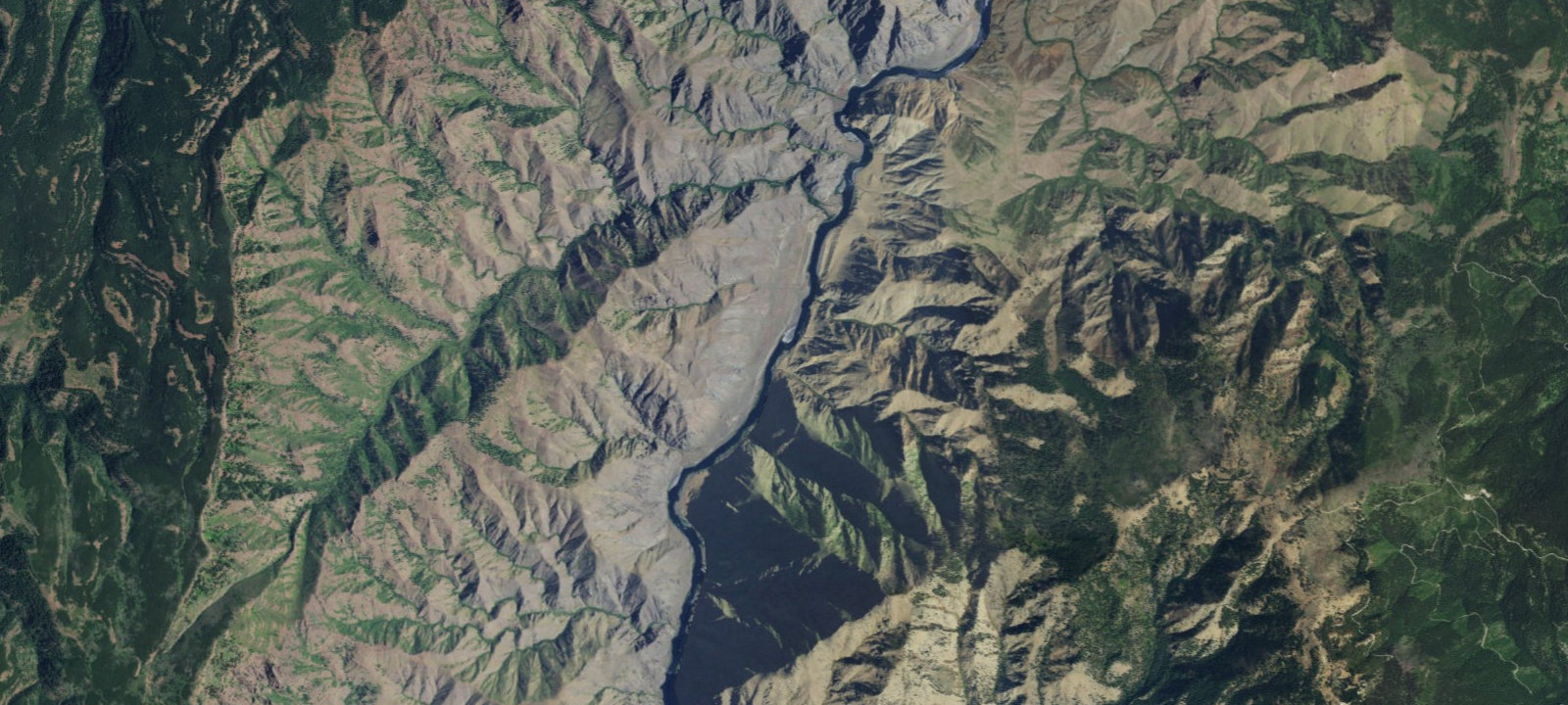 Map of Caribou Creek Campsite