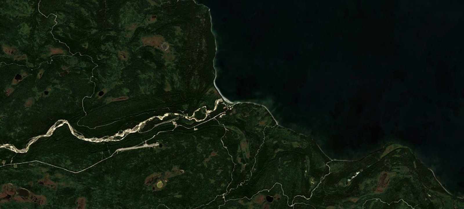 Map of Rivière-aux-Saumons