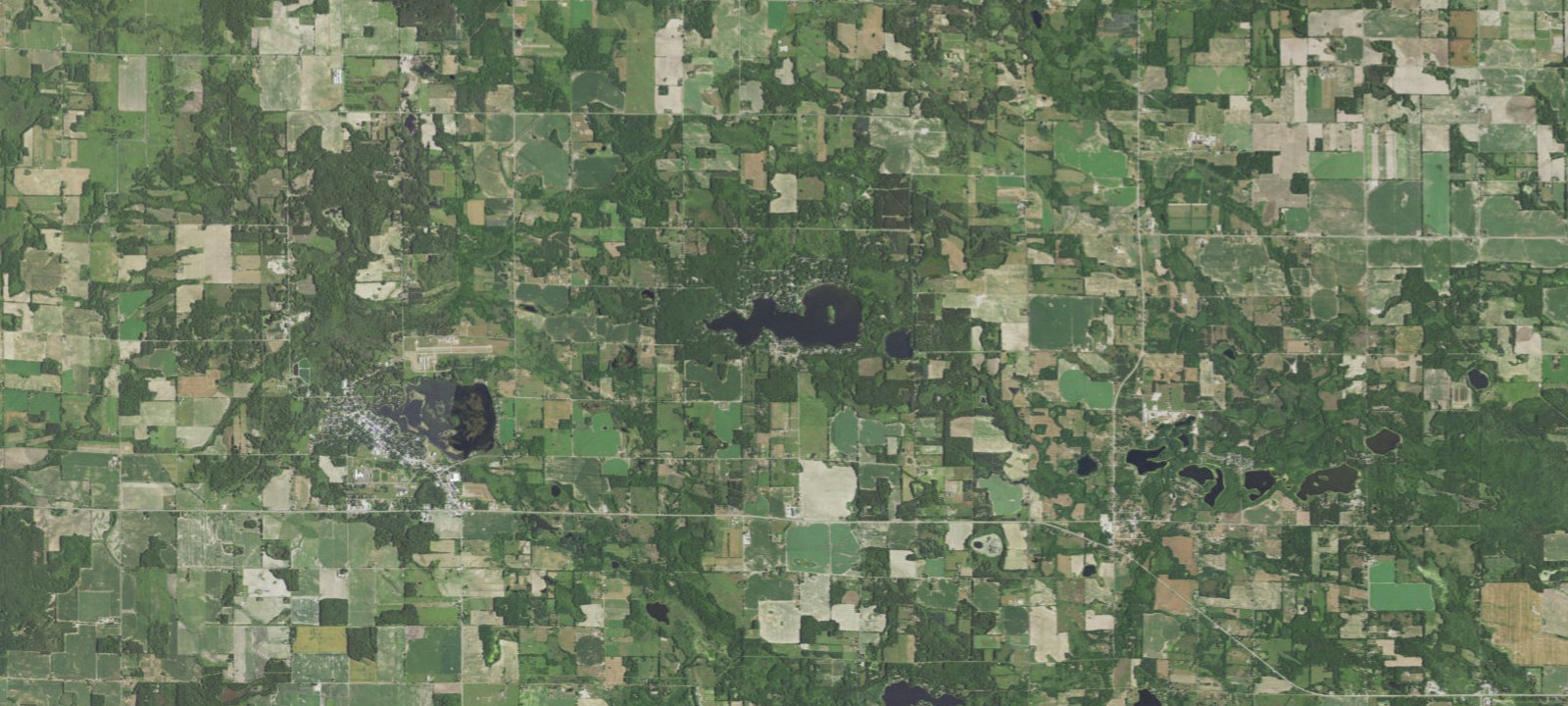 Map of Townline Lake Campground and Marina