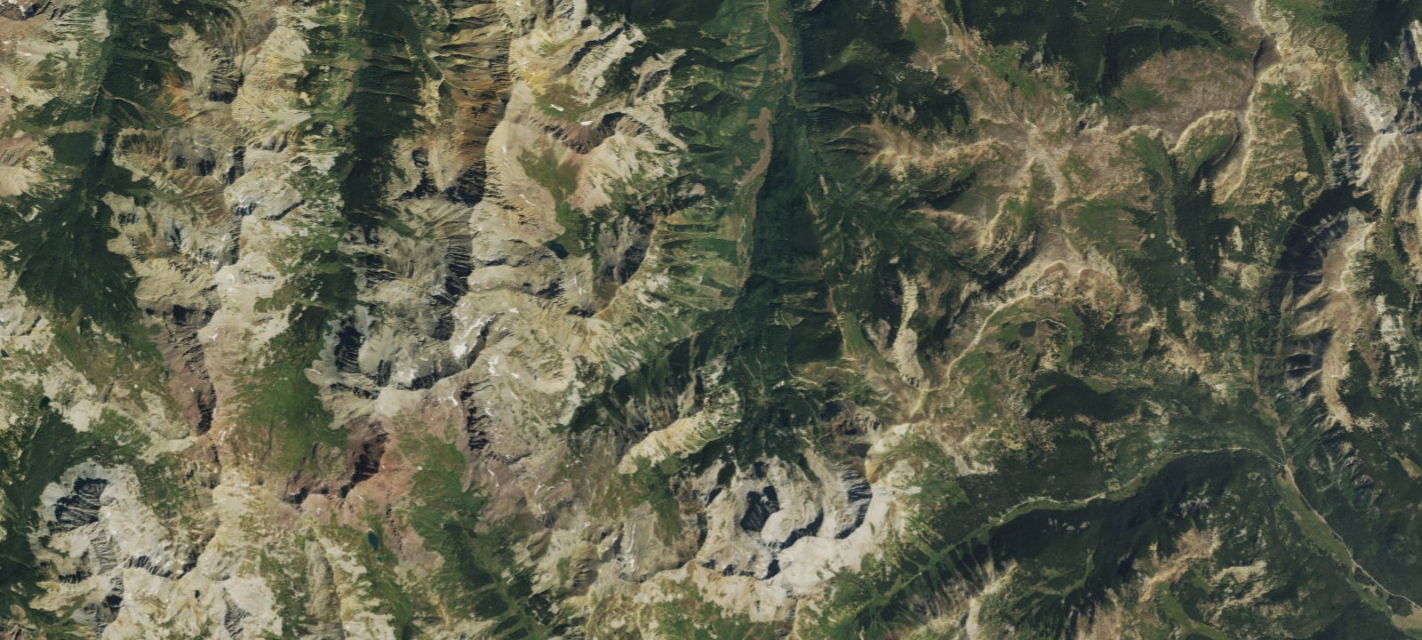 Map of Pearl Pass Dispersed