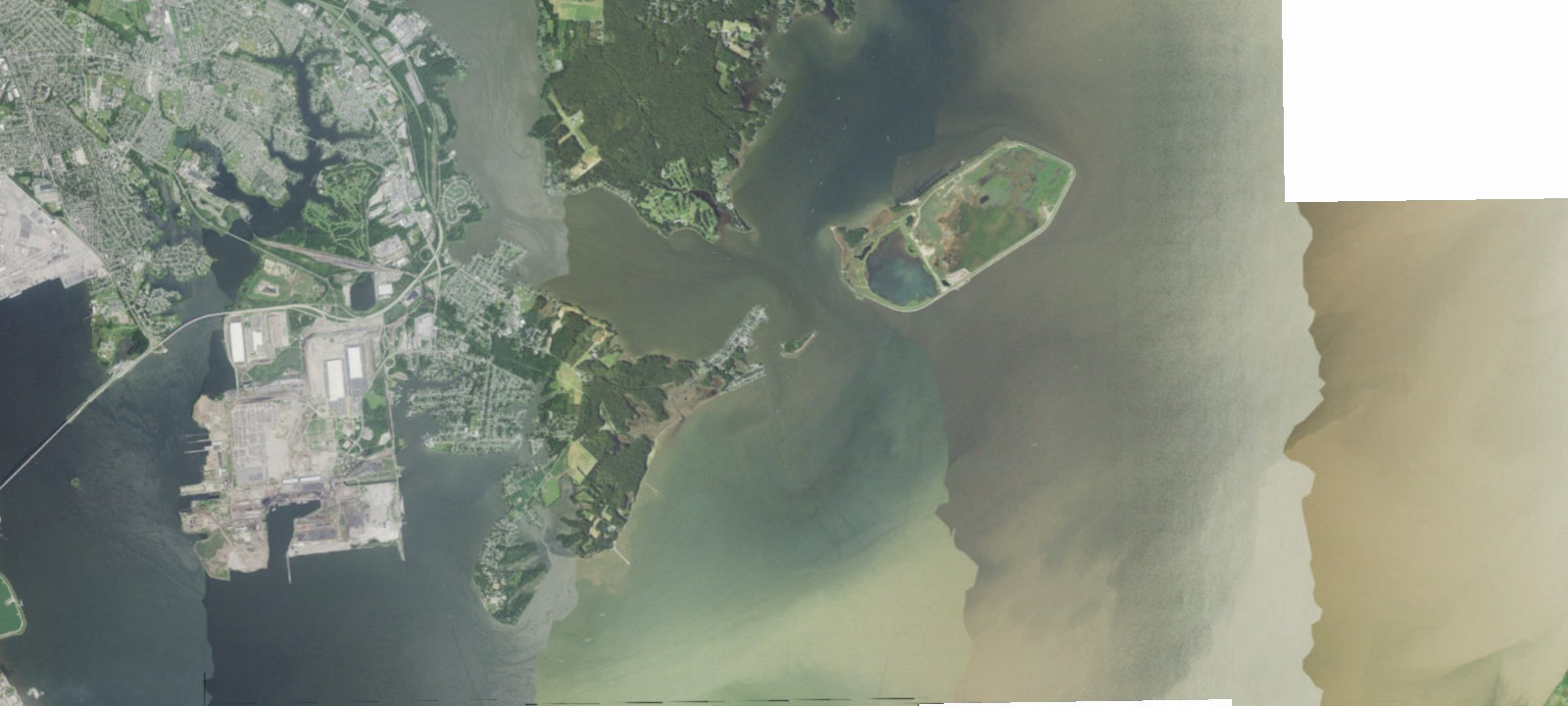 Map of Hart-Miller Island State Park