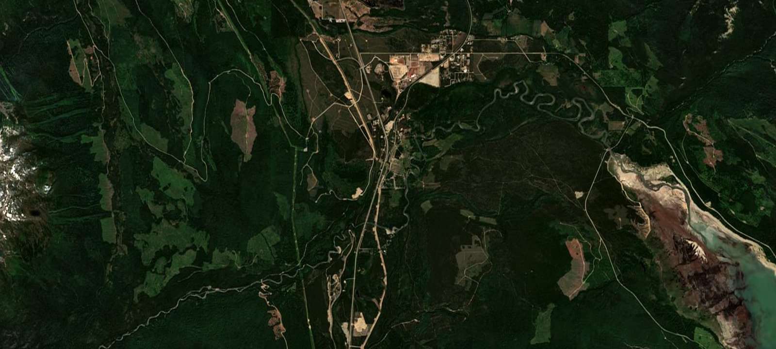 Map of Canoe River Campground