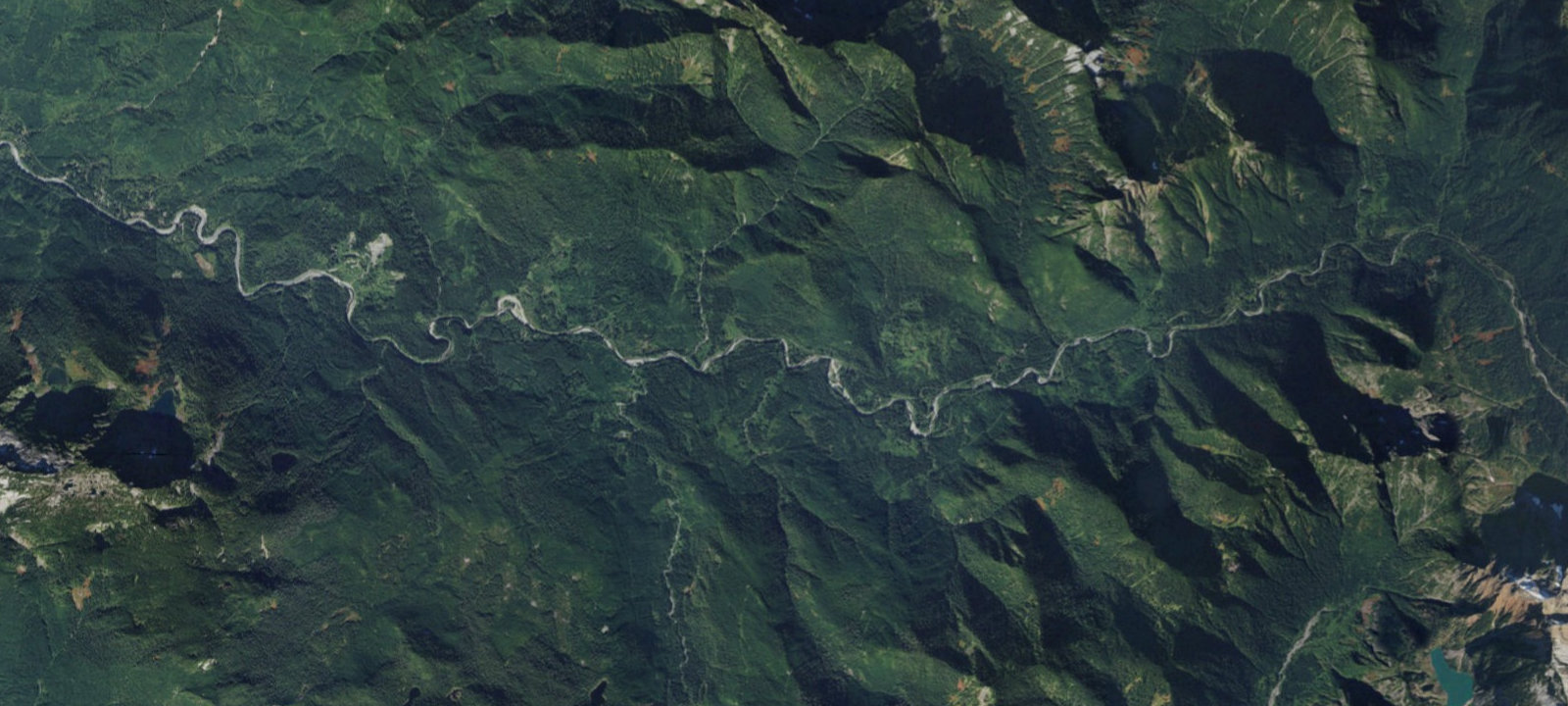 Map of South Fork Stillaguamish at Mallardy