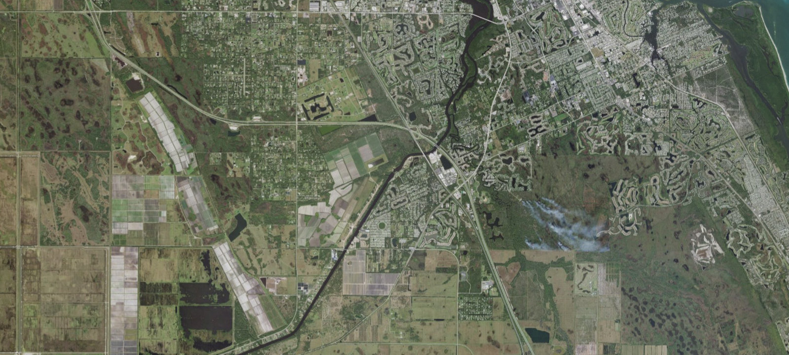 Map of St. Lucie South Campground