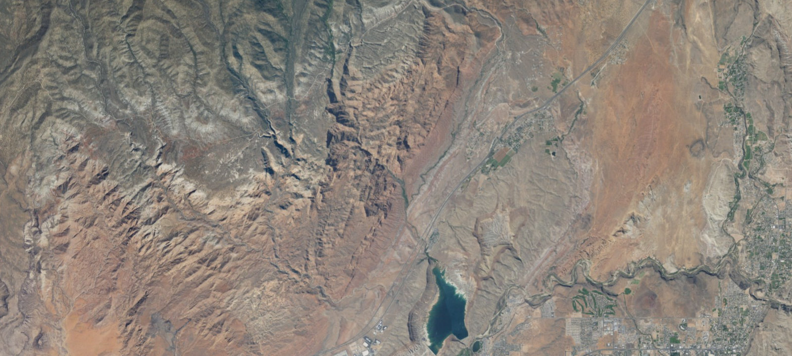 Map of Red Cliffs Campground