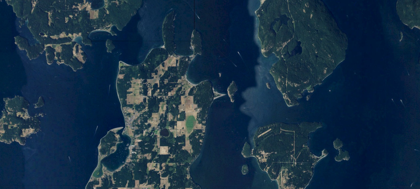 Map of Hiker/Biker Campsites