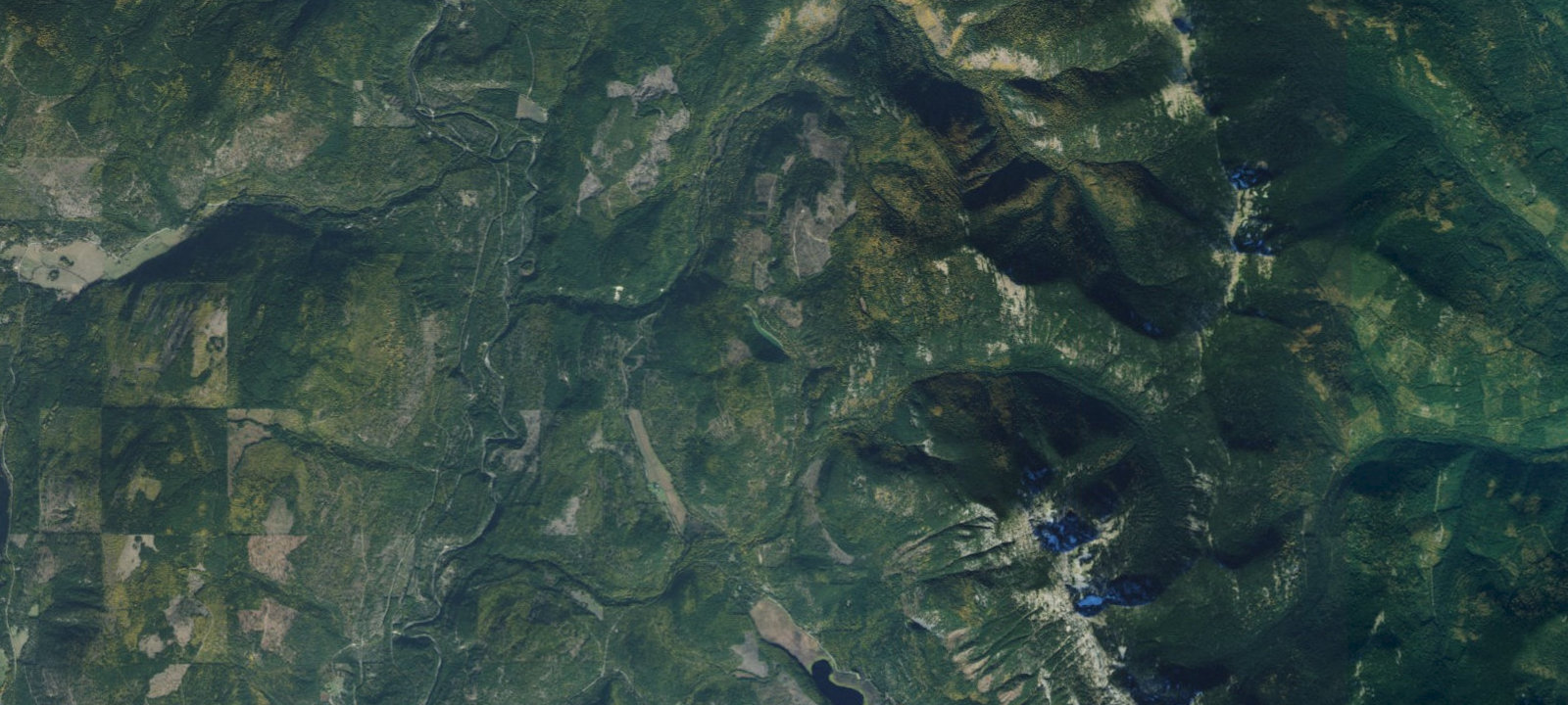 Map of Solomon Lake