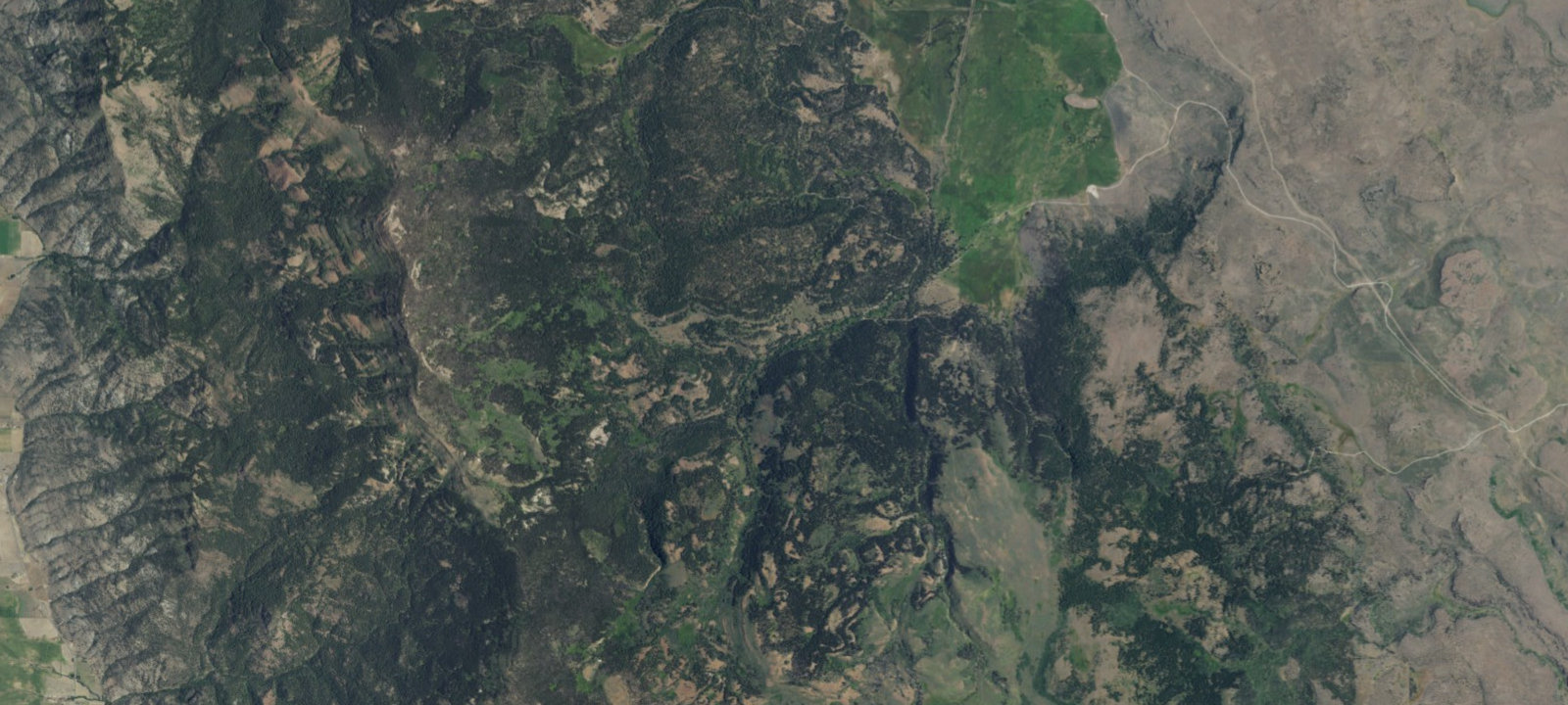 Map of Deep Creek