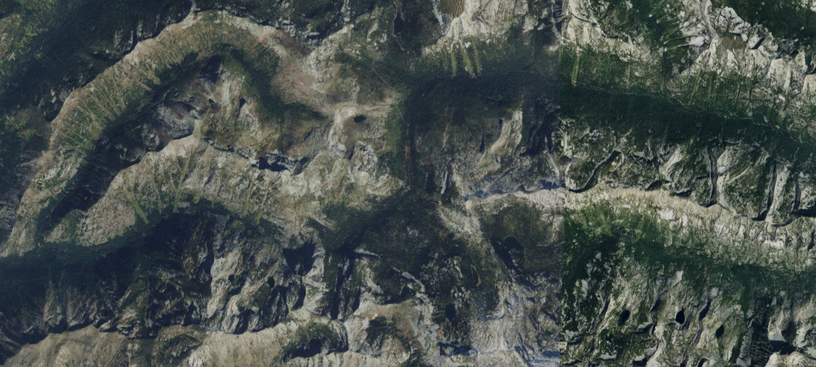 Map of Bear Creek Pass Horse Camp