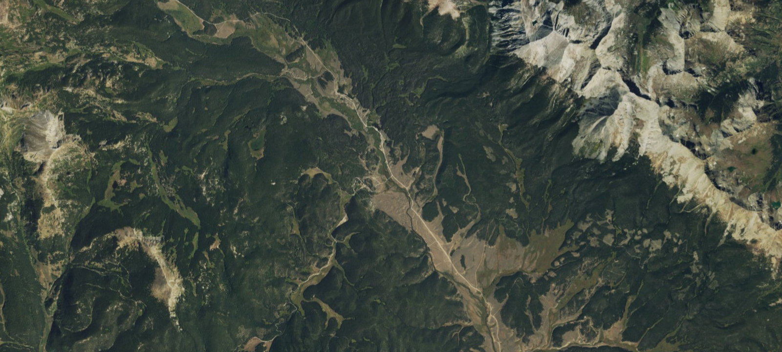 Map of Forest Road 748