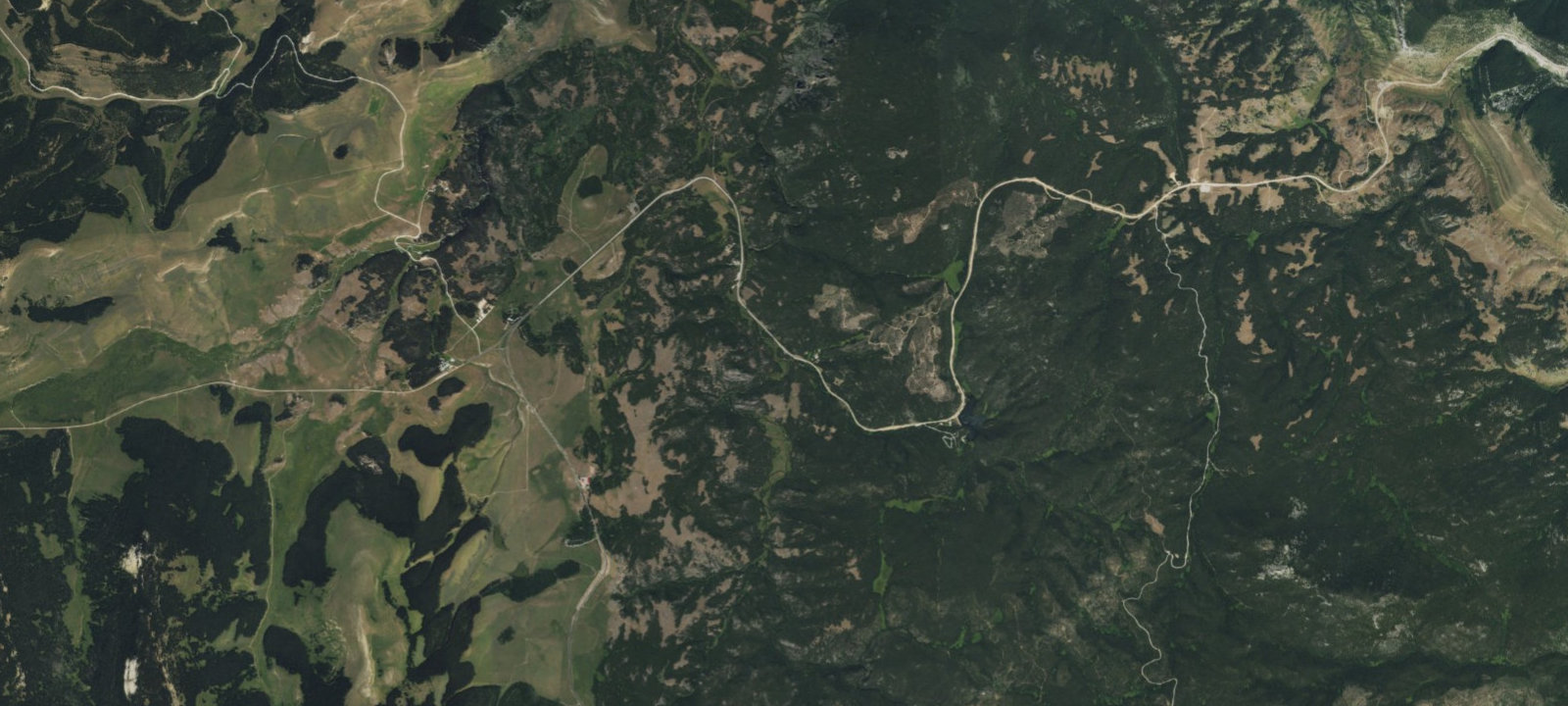 Map of Prune Creek