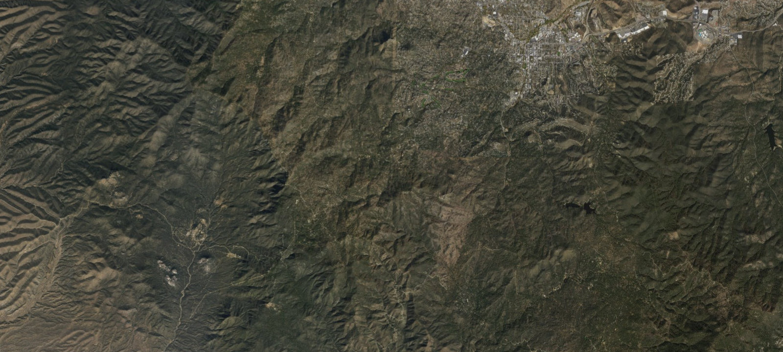 Map of C64 Copper Basin Designated Dispersed