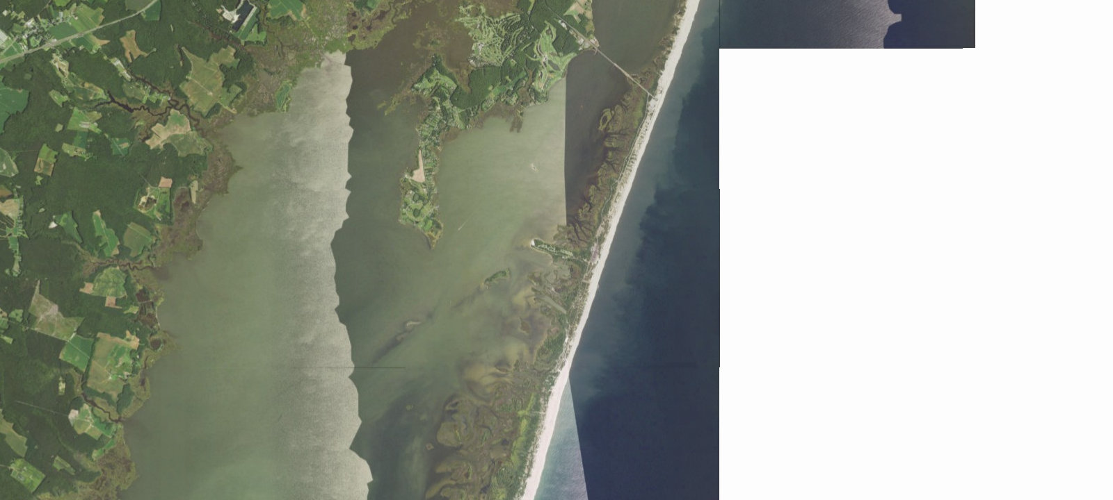 Map of Bayside Assateague Campground
