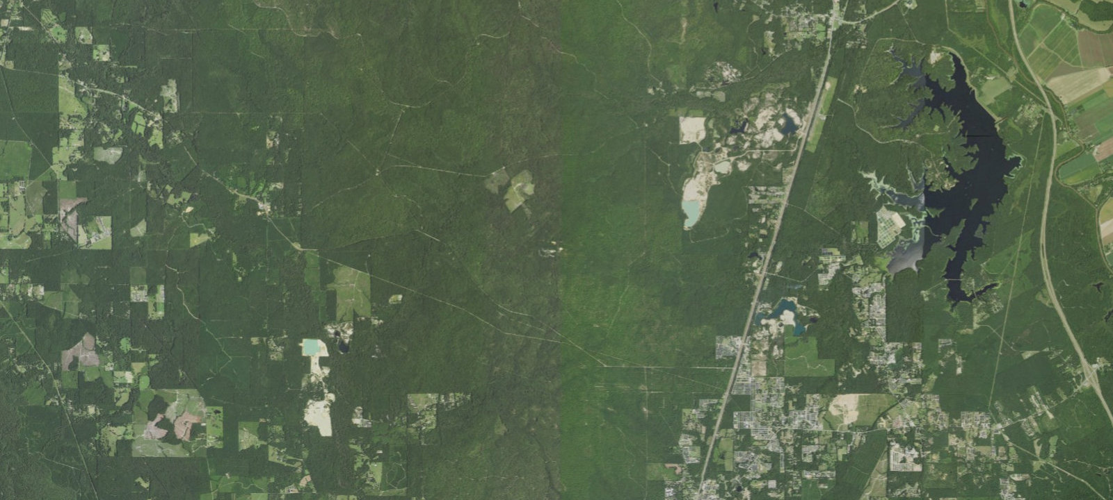 Map of Loran Camp