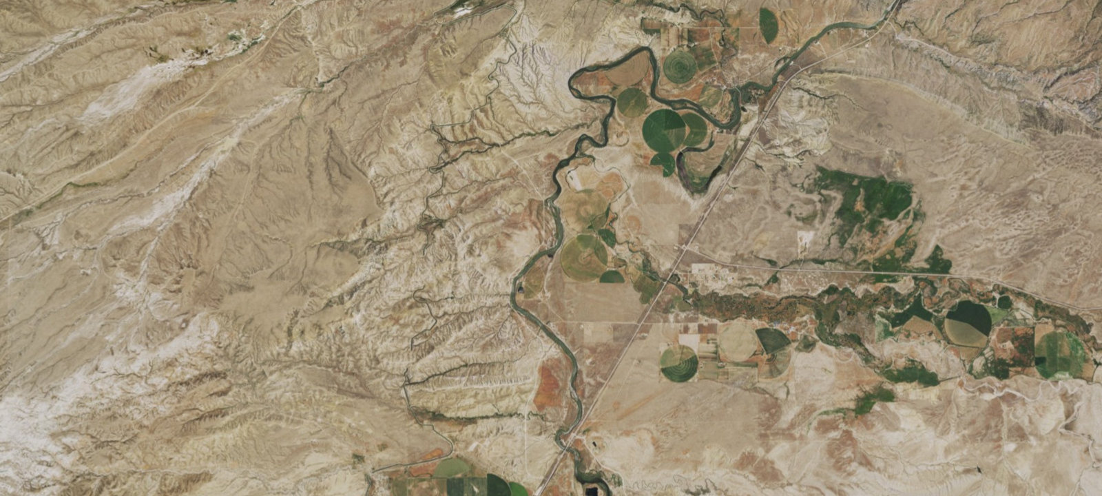 Map of Chalk Bluffs Campground
