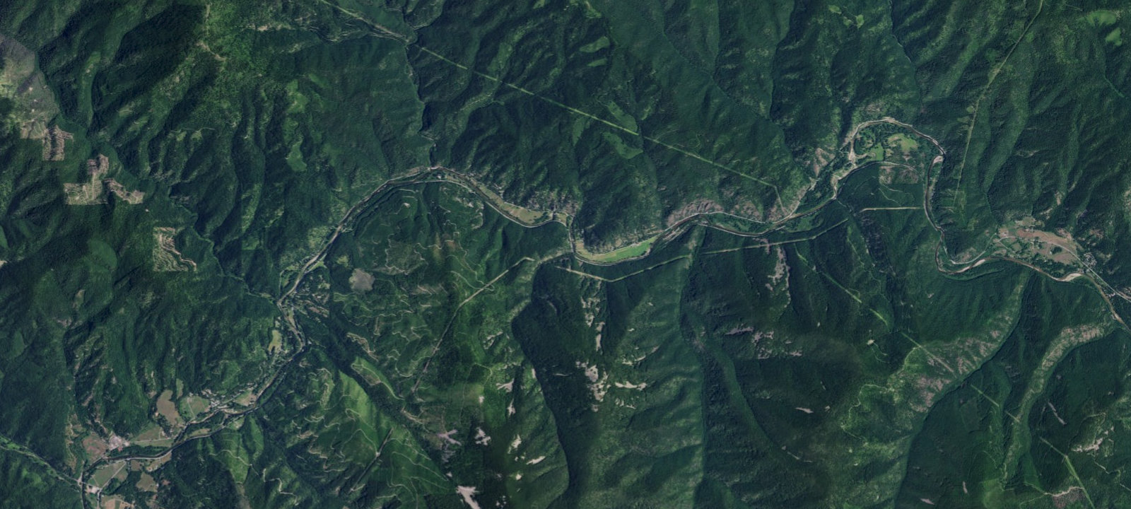 Map of Coal Creek #1