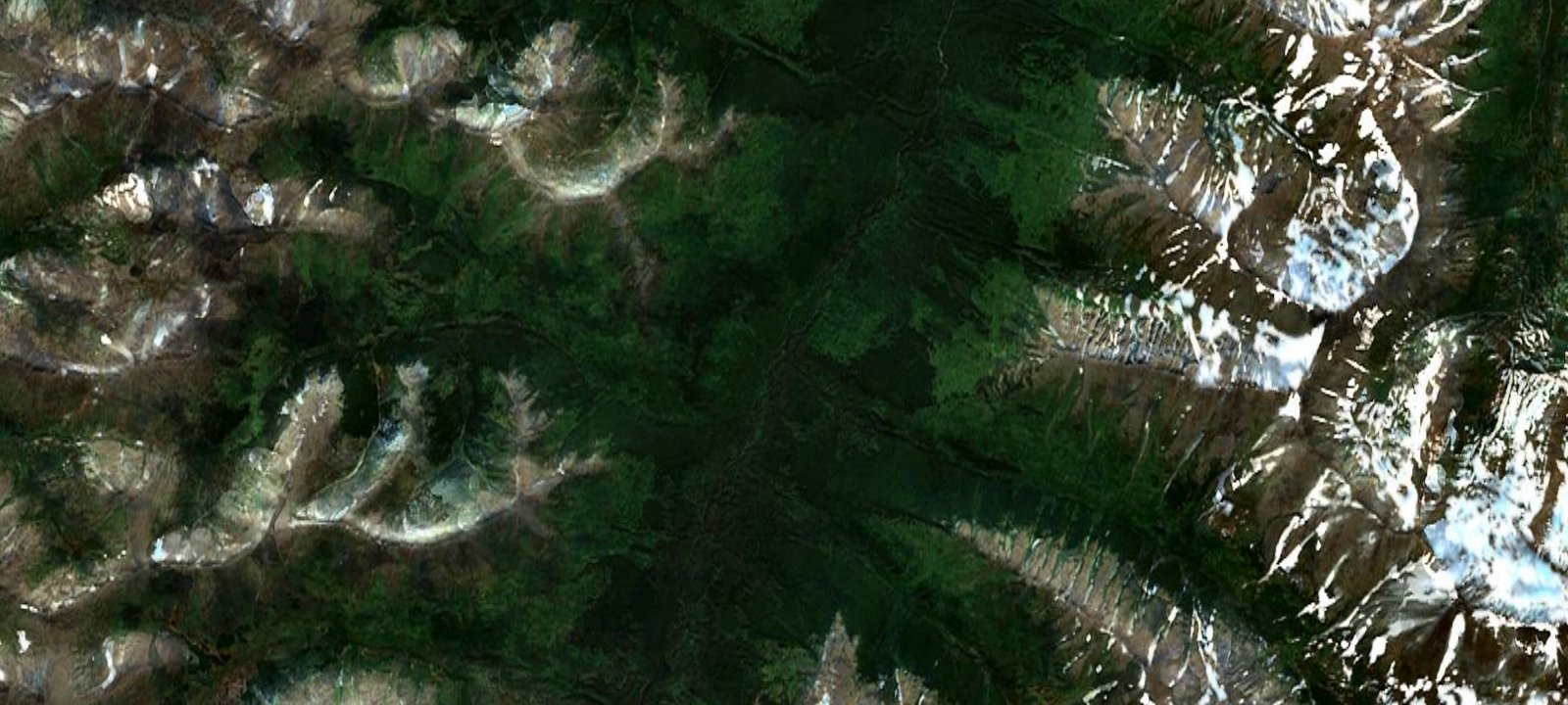 Map of Caribou Creek Cabin