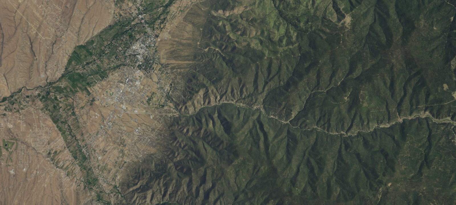 Map of Las Petacas