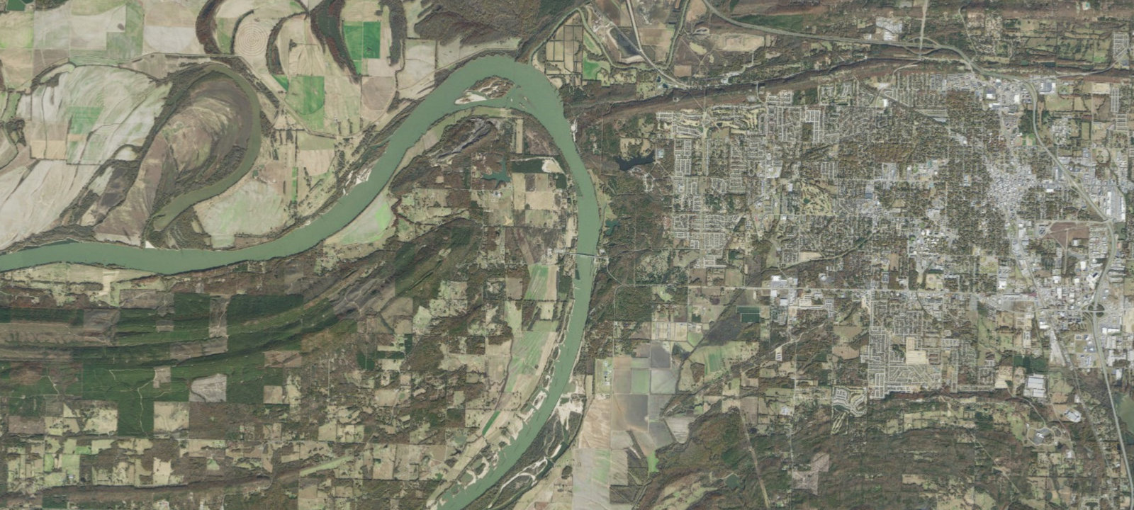 Map of Toad Suck Campground