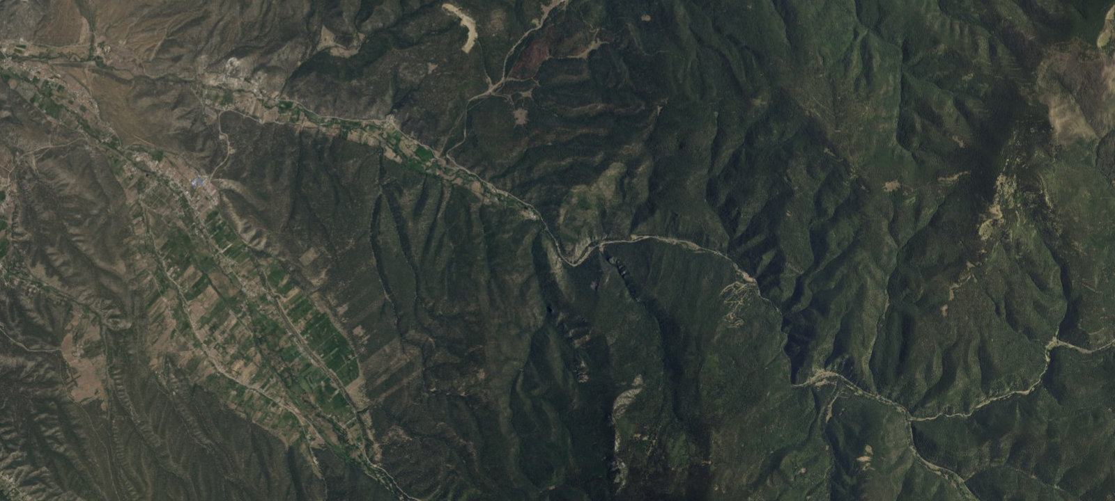 Map of Llanito Frio Campground