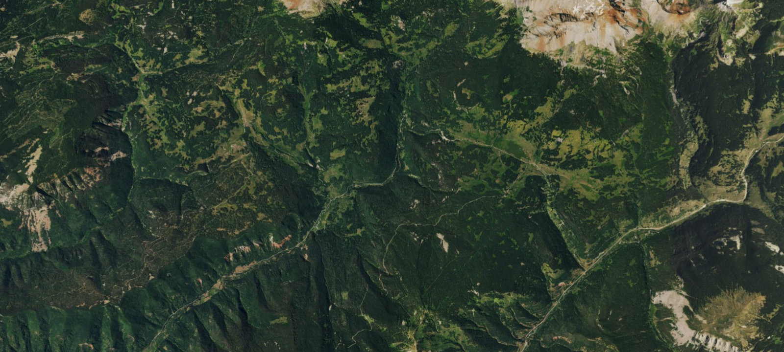Map of Burro Bridge