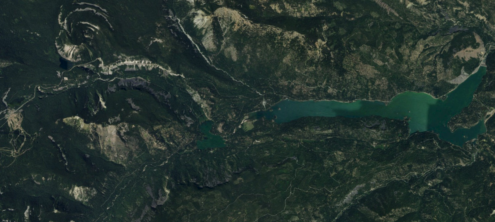 Map of Indian Creek Recreation Area (Near Headwaters)