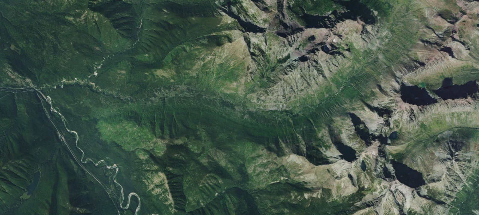 Map of Coal Creek