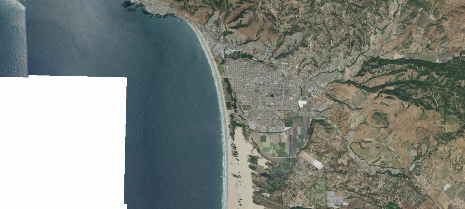 Map of Pismo State Beach Oceano Campground