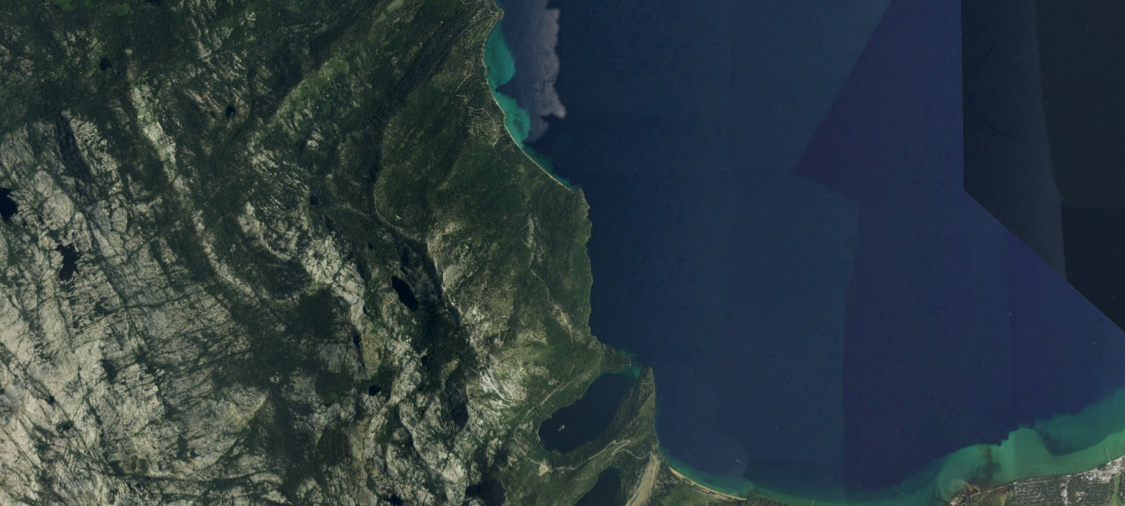 Map of Hike and Bike Campsites