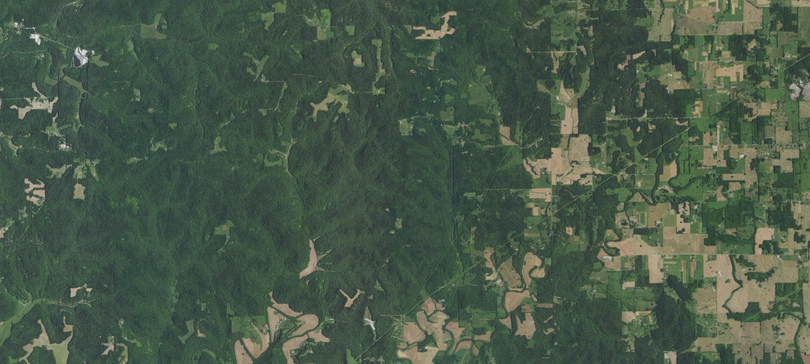 Map of Shirley Creek Campground
