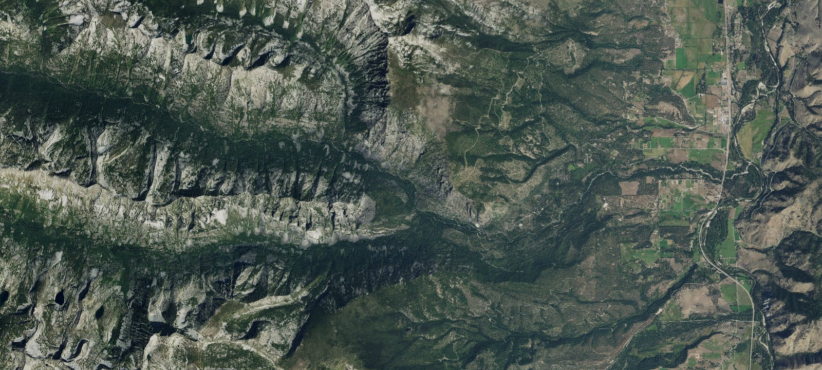 Map of Lost Horse Dispersed Campground