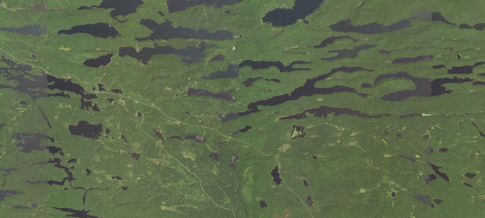 Map of East Bearskin Lake Campground
