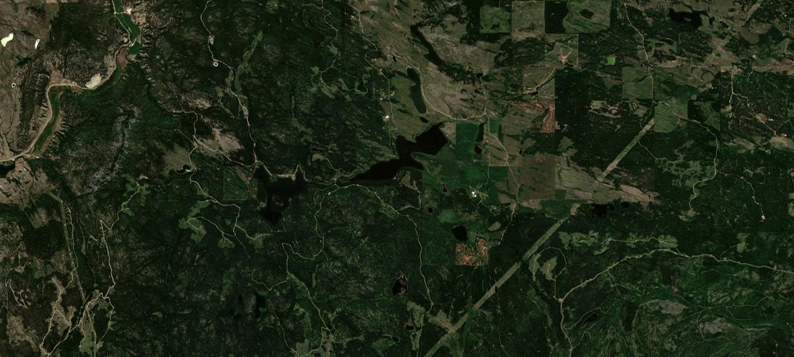 Map of Campbell Lake Recreation Site