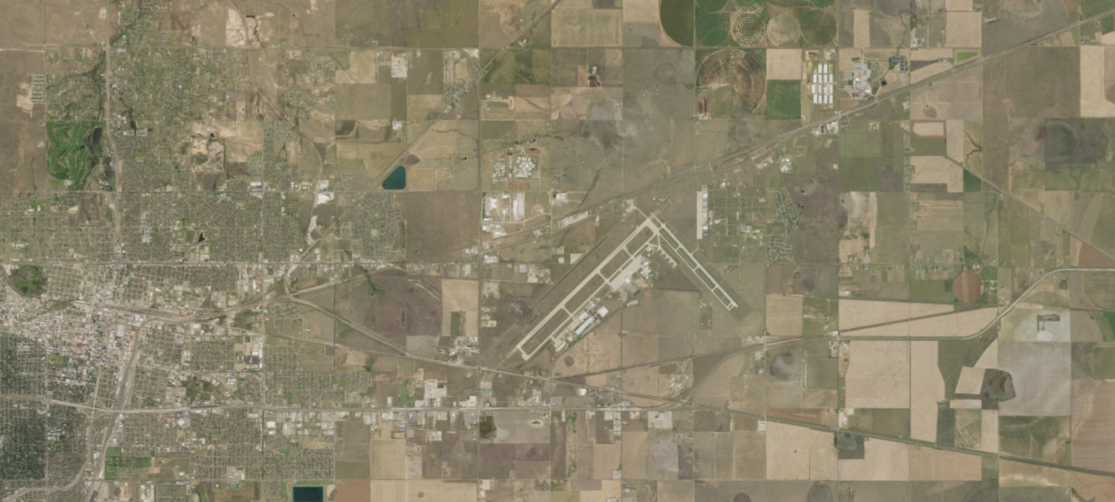 Map of Amarillo KOA Journey