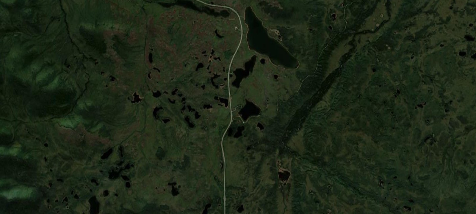 Map of Snag Junction Campground