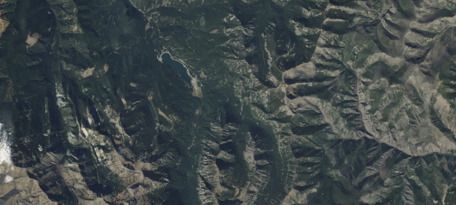 Map of Fr 3163 East Fork Hyalite Creek 042