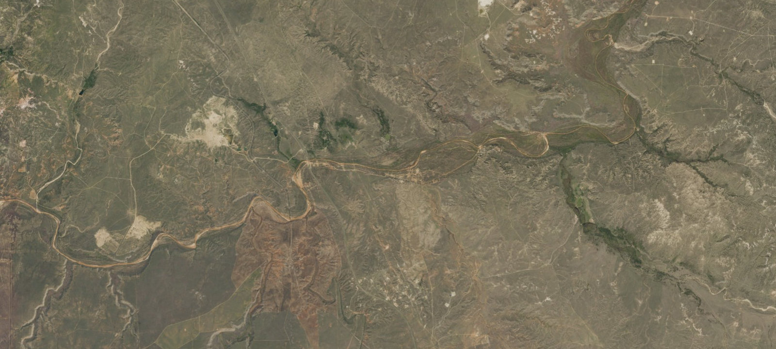Map of Rosita Flats OHV Area