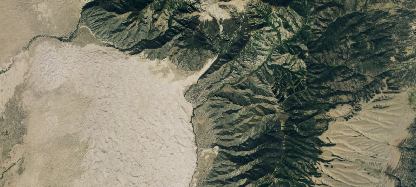 Map of Little Medano Campsite
