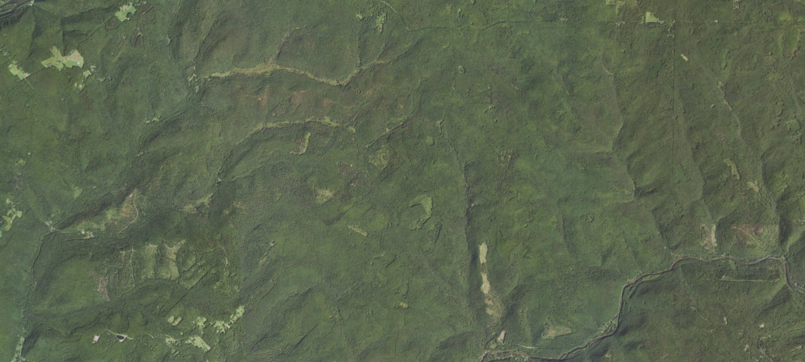 Map of Coalbed Run Campsite