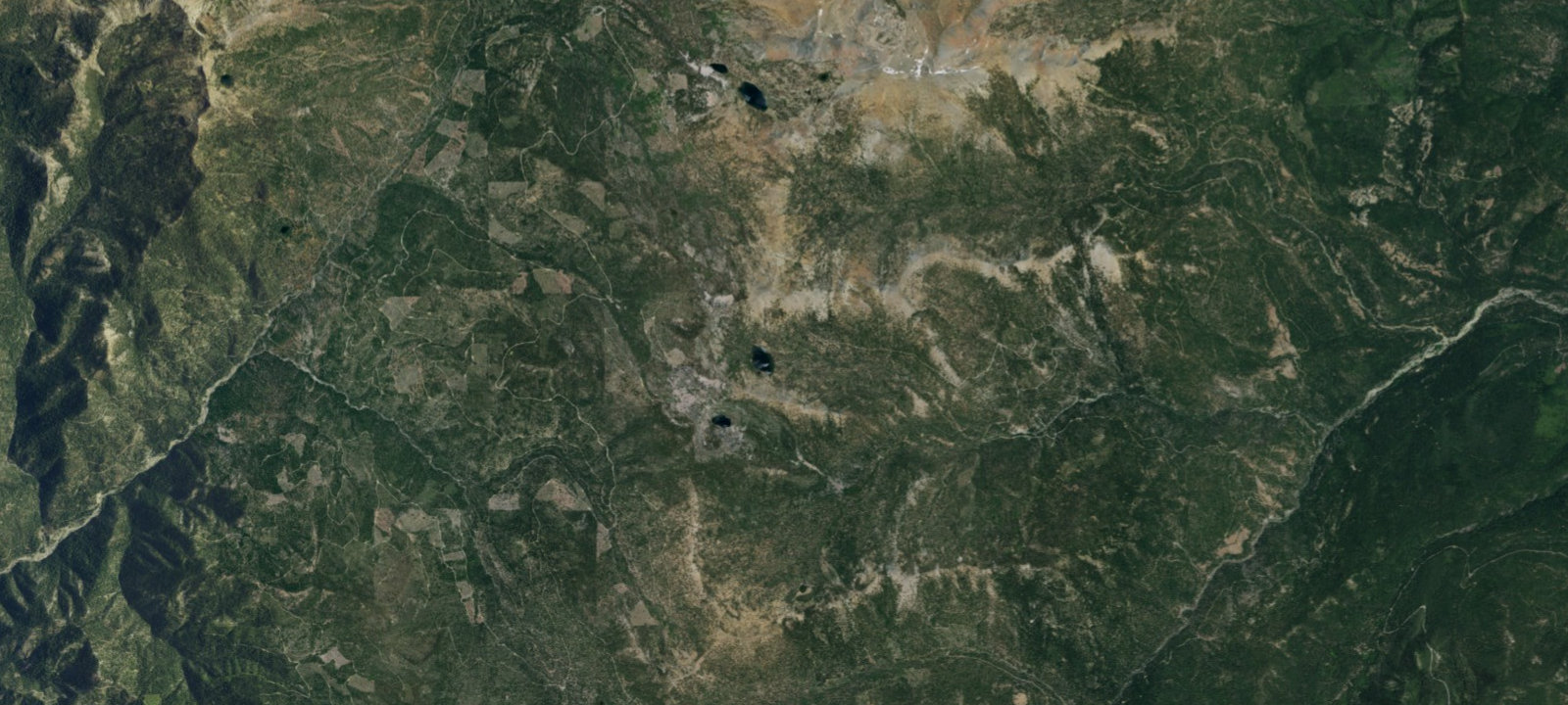 Map of Toad Lake Campground