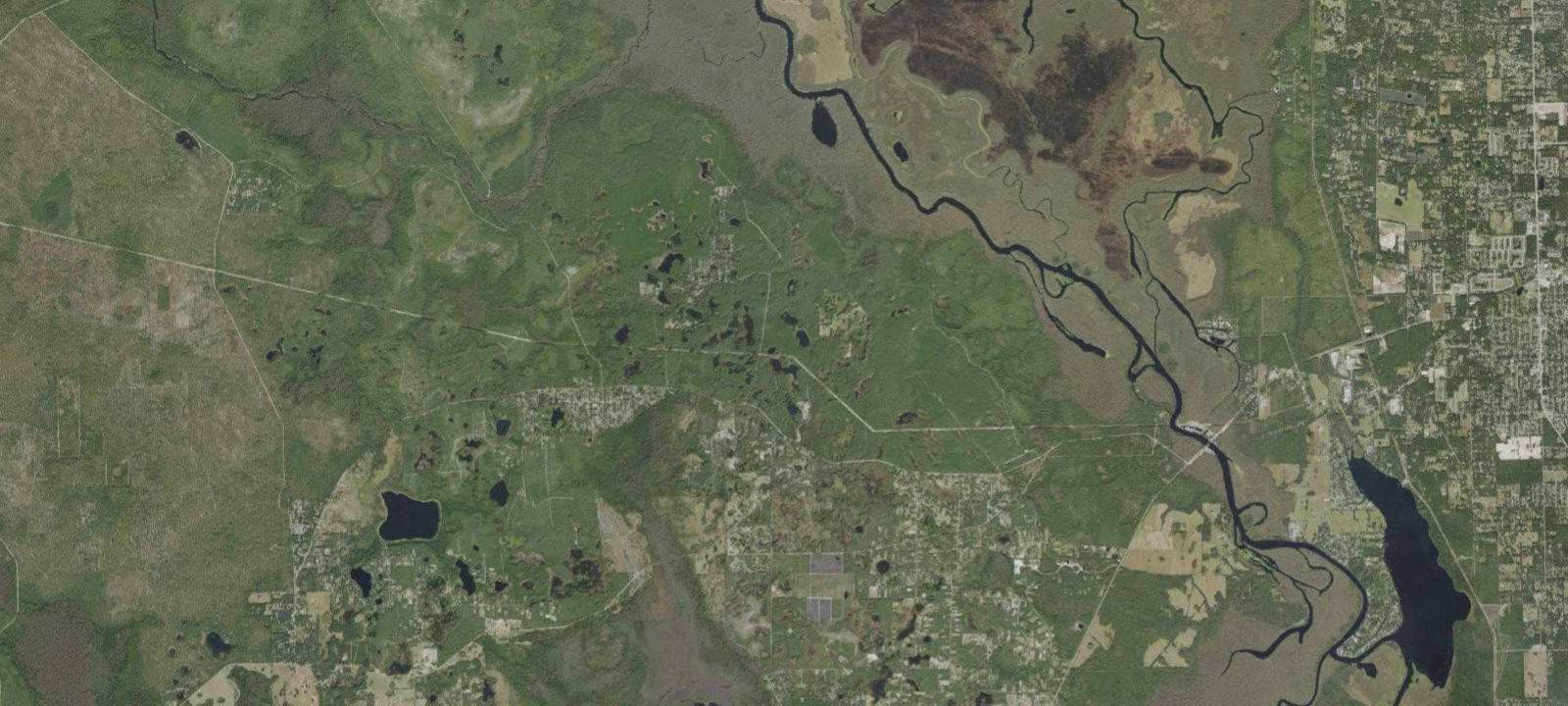Map of Clay Lake Hunt Camp