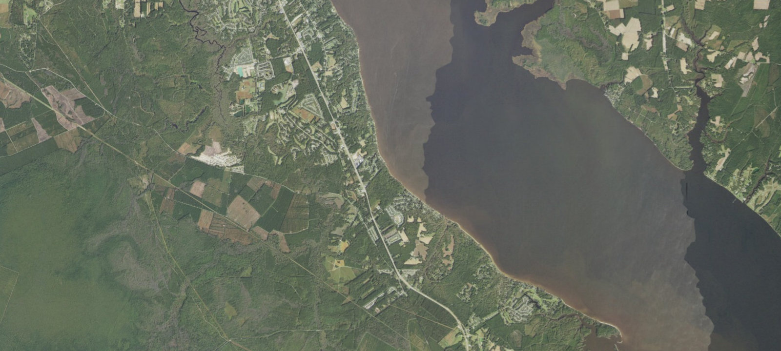 Map of Fishers Landing