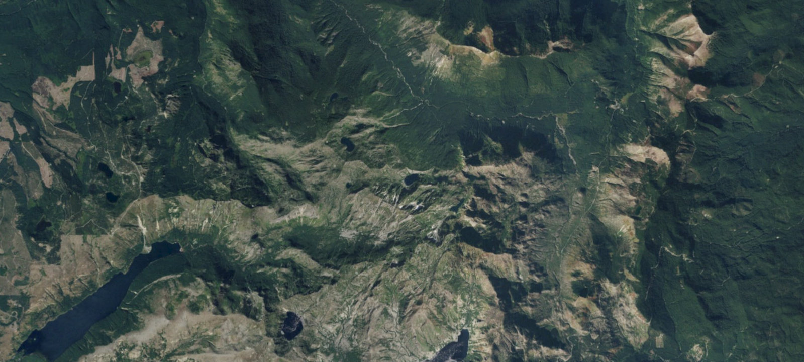 Map of Shovel Lake