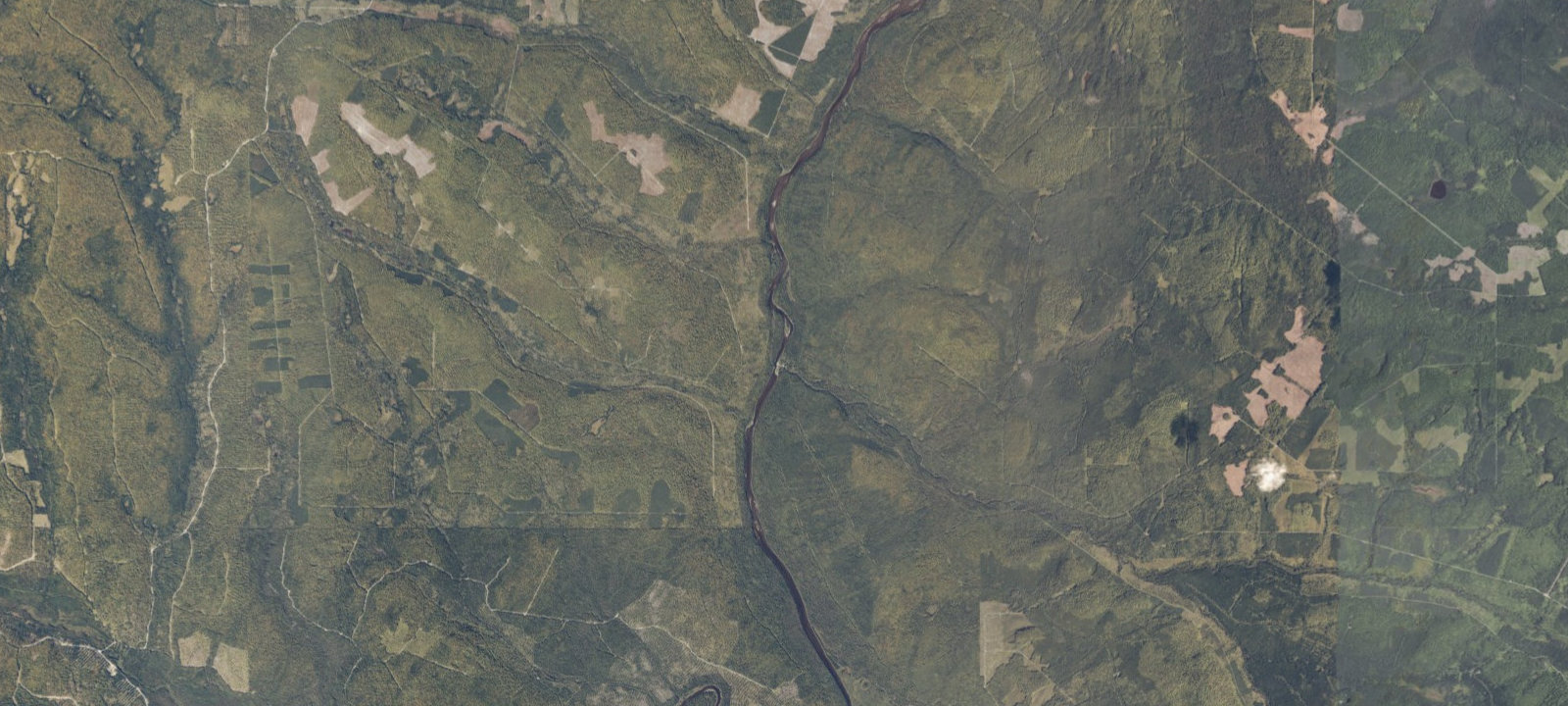 Map of Five Finger South Campsite