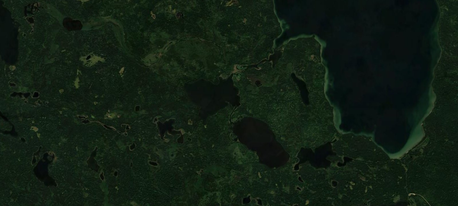 Map of Bagwa Lake Campsite
