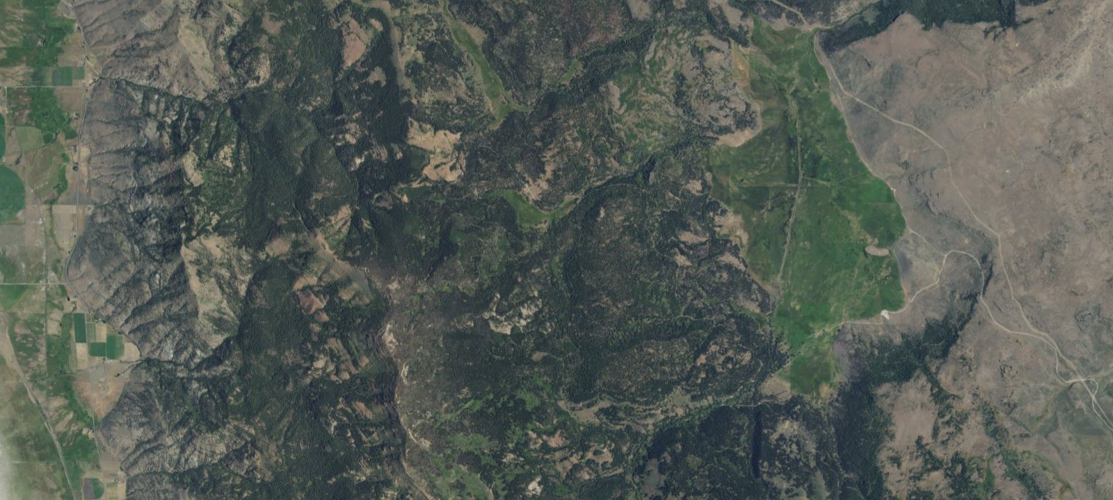 Map of Willow Creek