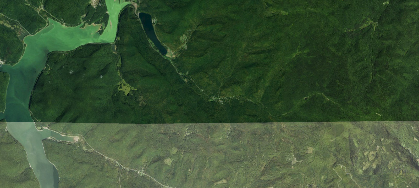 Map of Ranger Cabins