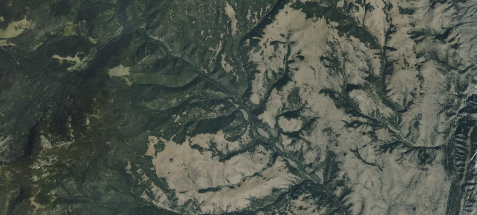 Map of Upper W Fk Rock Cr 02